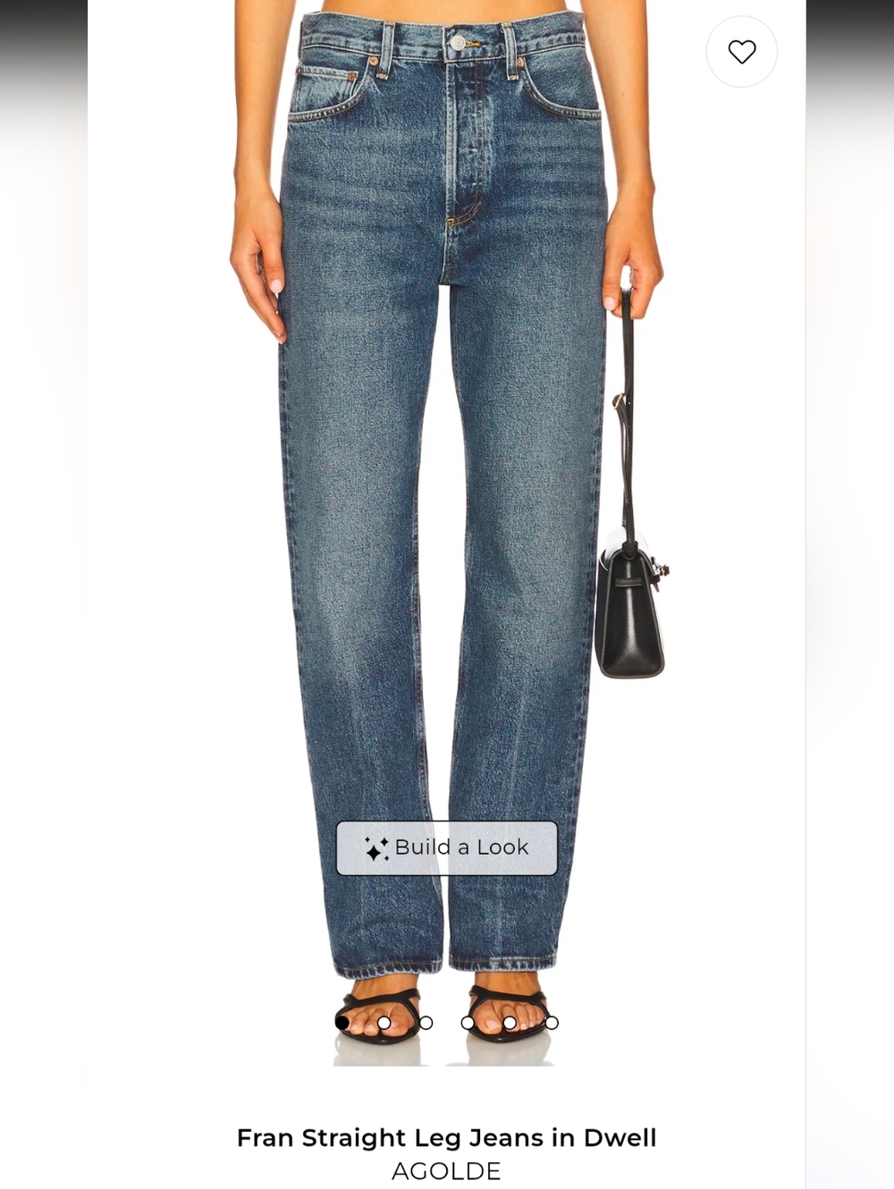 Agolde Women's Straight-Leg Jeans in Dwell